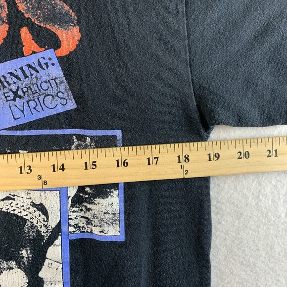 Migos Reppin the Culture Mens Band T Shirt Sz M Black Distressed Hip Hop Rap Y2K - Picture 5 of 10